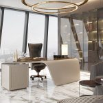 Đẳng cấp vượt bậc với thiết kế nội thất văn phòng phong cách Luxury